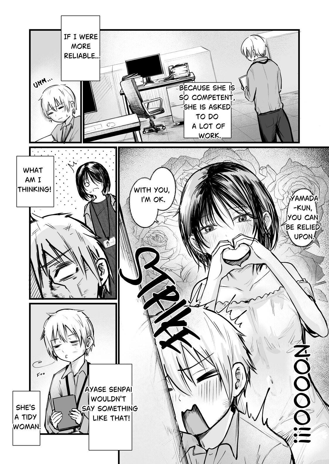 Hentai Manga Comic-Senpai! I'm Not Your Dildo! Uck!-Read-3